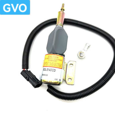 3935430 Kazı makinesi parçaları Cummins motoru 6BT yağ kesme solenoid valf yanma devreyi 3935432 SA-4755-24