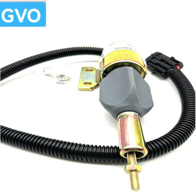 3935430 Kazı makinesi parçaları Cummins motoru 6BT yağ kesme solenoid valf yanma devreyi 3935432 SA-4755-24