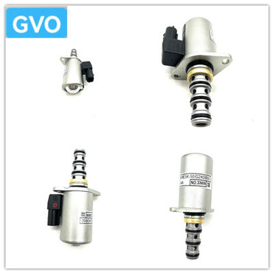 KWE5K-50/G24DB50 Ekskavatör Hidrolik Pompa Emniyet Kilidi Solenoid Valfı SK200-8 SK170-8 SK210-8 için