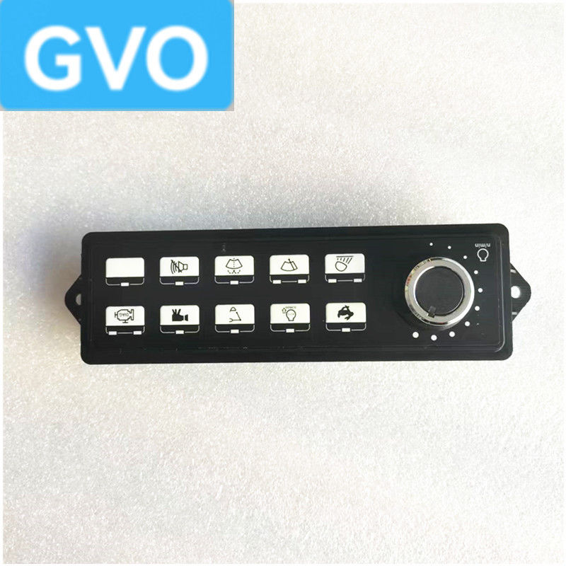 XCMG 215 gaz düğmesi montajı 803689877 803699785 XCMG kazıcı anahtar kutusu paneli 312703170