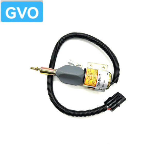 3935430 Kazı makinesi parçaları Cummins motoru 6BT yağ kesme solenoid valf yanma devreyi 3935432 SA-4755-24